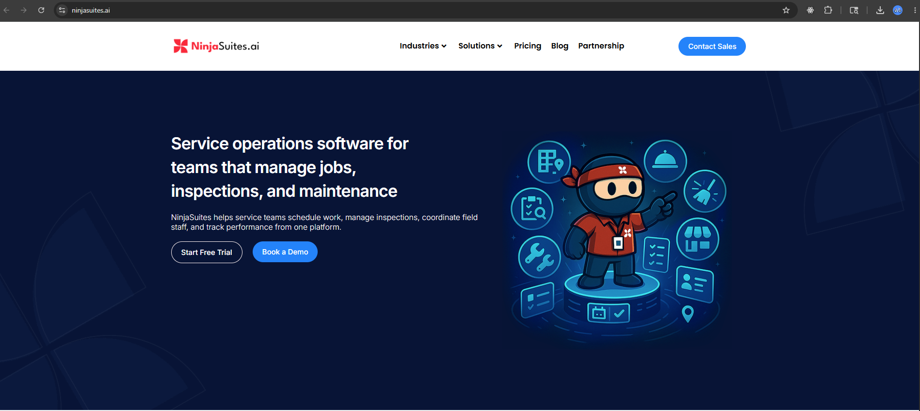 NinjaSuites (Enterprise Service Operations & Maintenance Platform)